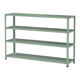 山金工業（株） ボルトレス軽量ラック(150kg/段) H1200 1.5S ボルトレス軽量ラック 1.5S4645-4G