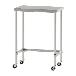 山金工業（株） ステンレスワークテーブル 移動式 H1037 SUS430 コの字タイプ WTC ステンレステーブル（ＳＵＳ４３０）移動式 WTC-7545-U75-H1037