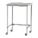 山金工業（株） ステンレスワークテーブル 移動式 H1037 SUS430 コの字タイプ WTC ステンレステーブル（ＳＵＳ４３０）移動式 WTC-7560-U75-H1037