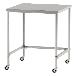 山金工業（株） ステンレスワークテーブル 移動式 H1037 SUS430 コの字タイプ WTC ステンレステーブル（ＳＵＳ４３０）移動式 WTC-9090-U75-H1037
