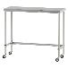 山金工業（株） ステンレスワークテーブル 移動式 H1037 SUS430 コの字タイプ WTC ステンレステーブル（ＳＵＳ４３０）移動式 WTC-12045-U75-H1037