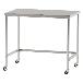 山金工業（株） ステンレスワークテーブル 移動式 H1037 SUS430 コの字タイプ WTC ステンレステーブル（ＳＵＳ４３０）移動式 WTC-12075-U75-H1037