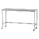 山金工業（株） ステンレスワークテーブル 移動式 H1037 SUS430 コの字タイプ WTC ステンレステーブル（ＳＵＳ４３０）移動式 WTC-18060-U75-H1037