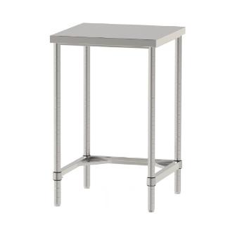 山金工業（株） ステンレスワークテーブル 固定式 H950 SUS304 コの字タイプ WTN ステンレステーブル（ＳＵＳ３０４）固定式 WTN-6060-H950