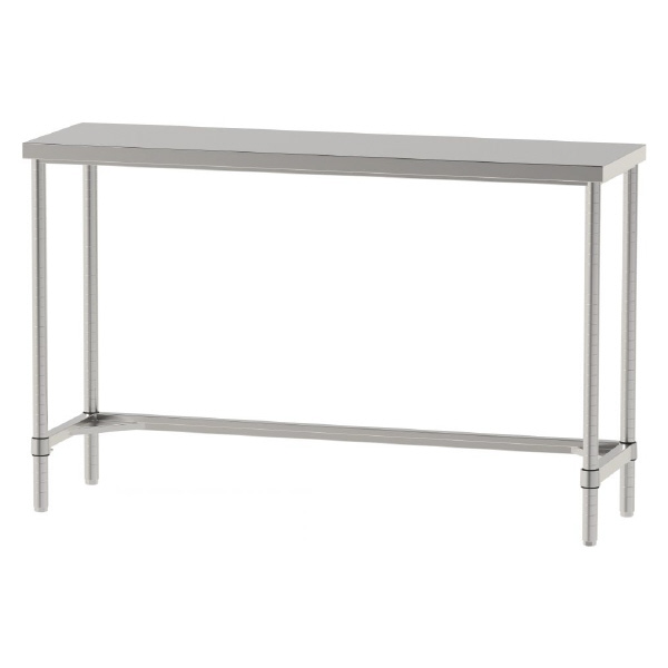 山金工業（株） ステンレスワークテーブル 固定式 H950 SUS304 コの字タイプ WTN ステンレステーブル（ＳＵＳ３０４）固定式 WTN-15045-H950