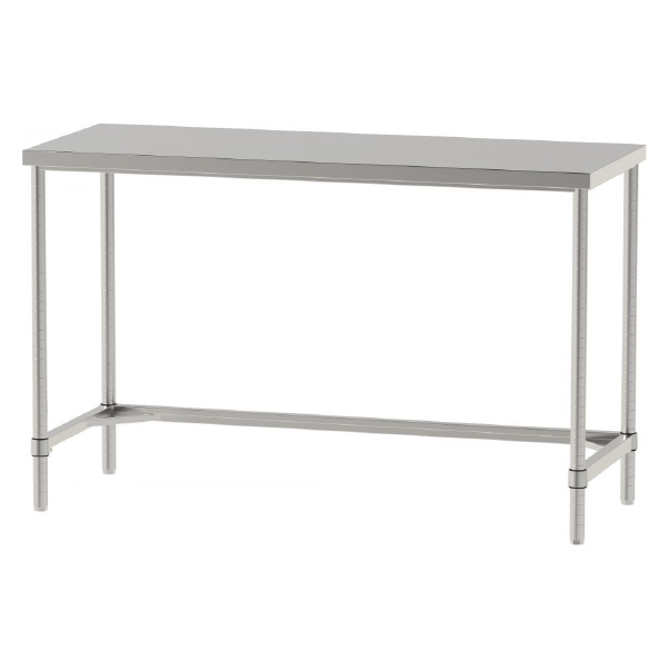 山金工業（株） ステンレスワークテーブル 固定式 H950 SUS304 コの字タイプ WTN ステンレステーブル（ＳＵＳ３０４）固定式 WTN-15060-H950