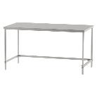 山金工業（株） ステンレスワークテーブル 固定式 H950 SUS304 コの字タイプ WTN