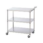 山金工業（株） ステンレスワゴン 3段タイプ SUS304 MN03