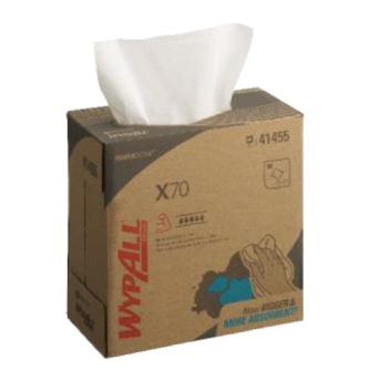 日本製紙クレシア（株） 不織布ワイパー　ワイプオール　ポップアップタイプ 不織布ワイパー　ワイプオール／大箱単位 60241 X70 ｽﾓｰﾙﾎﾟｯﾌﾟｱｯﾌﾟ ｼﾝｸﾞﾙ