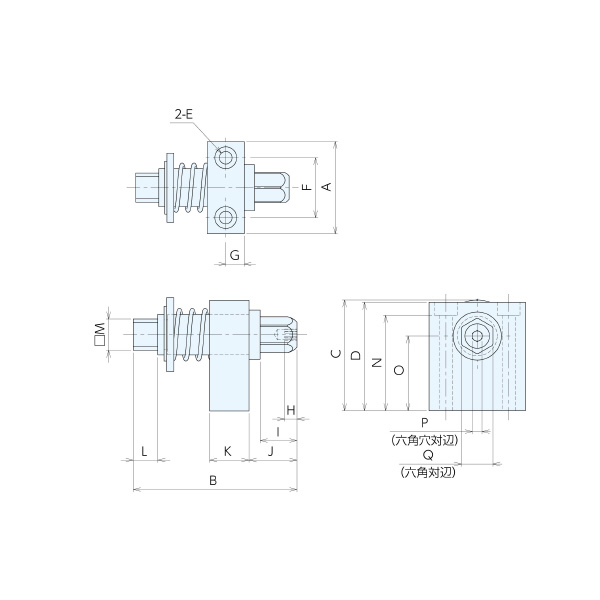 （株）ナベヤ ZPSクランプユニット サイドネジ式工具 ZPSCUM ＺＰＳクランプユニット　サイドネジ式工具 ZPSCUM3-E1