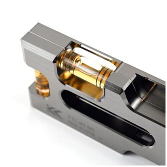 フジ矢（株） アルミ水平器 スイッチボックス用(黒金) FTL アルミ水平器（スイッチボックス用・黒金） FTL-93-BG