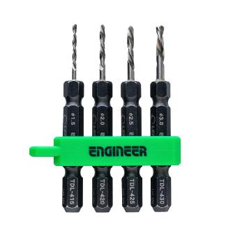 （株）エンジニア 左回転ドリルセット(ネジモグラ裏技専用) TDL 左回転ドリルセット（ネジモグラ裏技専用） TDL-405
