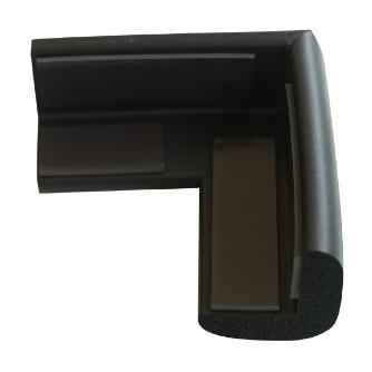 （株）カーボーイ 安心クッションマグネットコーナー用【小】 安心クッションマグネットコーナー用小 ACMAG32 ﾌﾞﾗｯｸ