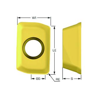 サンドビック（株） コロミル MS20チップ MS20-10T コロミル　ＭＳ２０チップ　【Ｃ】 MS20-10T308M-M30 1010
