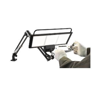 （株）カネカ OLEDデスクライト 3灯タイプ 有機ＥＬデスクライト３灯黒（白色） LEX-3130BK