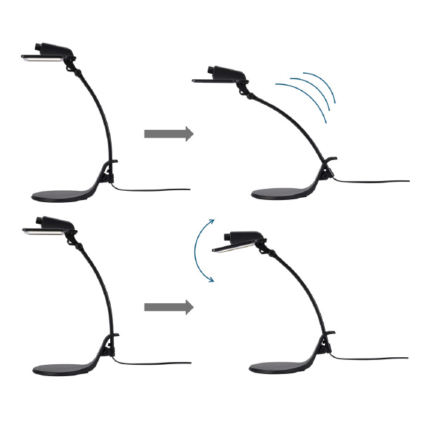 （株）カネカ OLEDデスクライト Study Petit Ｓｔｕｄｙ　Ｐｅｔｉｔ黒（電球色） SK-3141BK