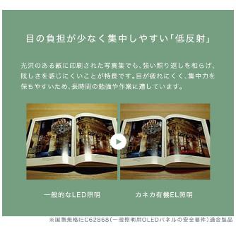 （株）カネカ OLEDデスクライト Study Slim Ｓｔｕｄｙ　Ｓｌｉｍ（白色） KK401