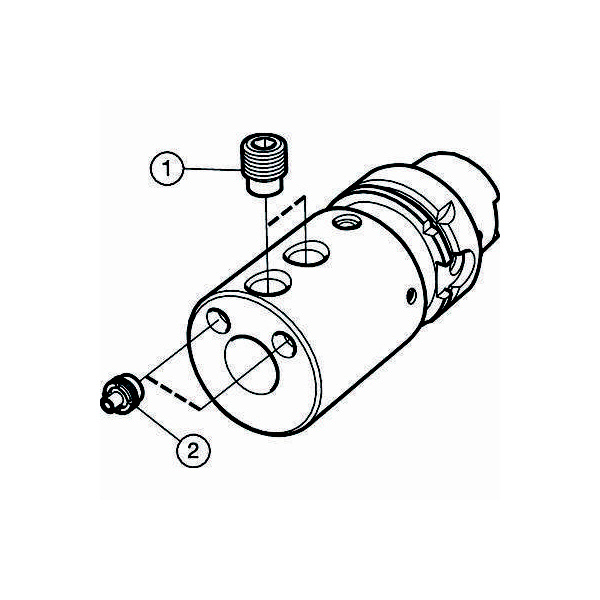 サンドビック（株） HSK 円筒シャンクアダプタ HT06-131 ＨＳＫ　円筒シャンクアダプタ　【Ｆ】 HT06-131-00132-40