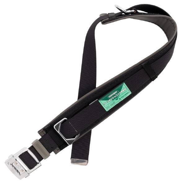 藤井電工（株） ワークポジショニング用器具胴補助ベルト 胴ベルト+補助ベルト 柱上作業専用 ワークポジショニング用器具 WP-FC-110-BLK-L-JAN-BP