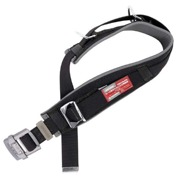 藤井電工（株） ワークポジショニング用器具胴補助ベルト 胴ベルト+補助ベルト 柱上作業専用 ワークポジショニング用器具 WP-TD-120-BLK-M-JAN-BP