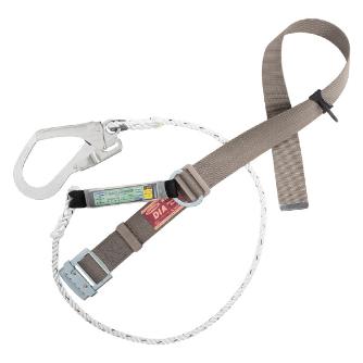 藤井電工（株） 胴ベルト型墜落制止用器具 シングルランヤード ロープ式(最安価品) 墜落制止用器具　胴ベルト型 TB-DIA-599-SL1-M-JAN-BP