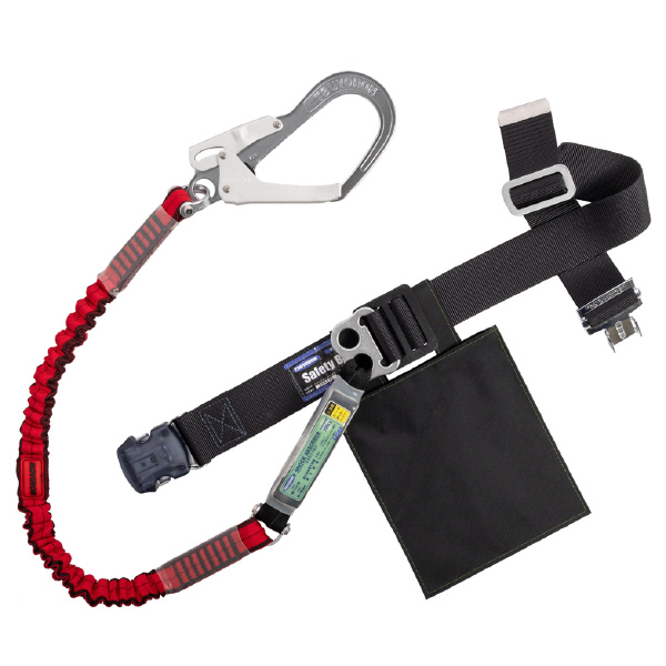 藤井電工（株） 胴ベルト型墜落制止用器具 ノビロン(伸縮式) ワンタッチバックル 軽量 墜落制止用器具　胴ベルト型 TB-NV-OT593-BLK-RE-L-JAN-BP