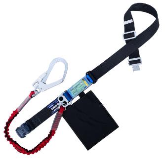 藤井電工（株） 胴ベルト型墜落制止用器具 ノビロン(伸縮式) ワンタッチバックル 軽量 墜落制止用器具　胴ベルト型 TB-NV-OT593-BLK-RE-LL(130KG)BP