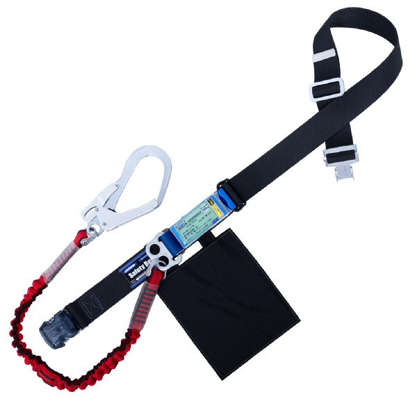藤井電工（株） 胴ベルト型墜落制止用器具 ノビロン(伸縮式) ワンタッチバックル 軽量 墜落制止用器具　胴ベルト型 TB-NV-OT593-BLK-RE-LL(130KG)BP