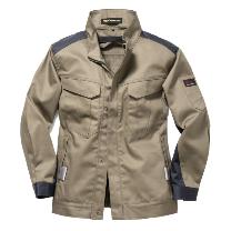 日新被服（株） YZ5362 空冷長袖ブルゾン モカ YZ5362-34