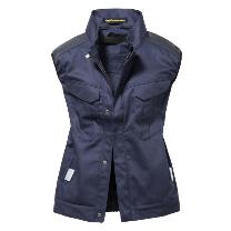 日新被服（株） YZ5392 空冷ベスト モカ YZ5392-02