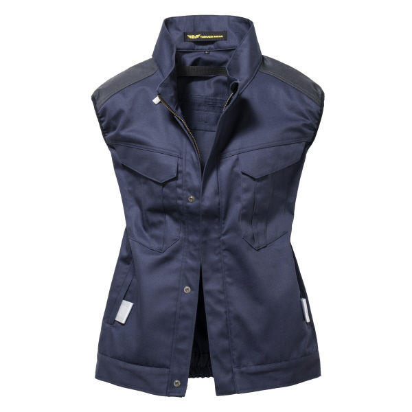 日新被服（株） YZ5392 空冷ベスト ネイビー YZ5392-34 ＹＺ５３９２　空冷ベスト　ネイビー YZ5392-02-4L ﾈｲﾋﾞｰ