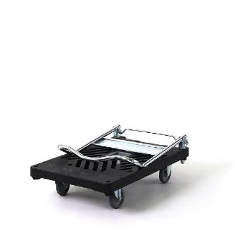 花岡車輌（株） ダンディ台車 Xシリーズ 大 UXA-LSC ダンディ　スチール台車 UXA-LSC-AC