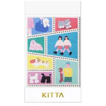 （株）キングジム キッタスペシャル 切手風シール