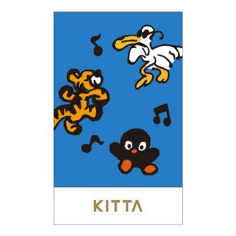 （株）キングジム キッタスペシャル 切手風シール キッタスペシャル（フレンズ） KITPP009