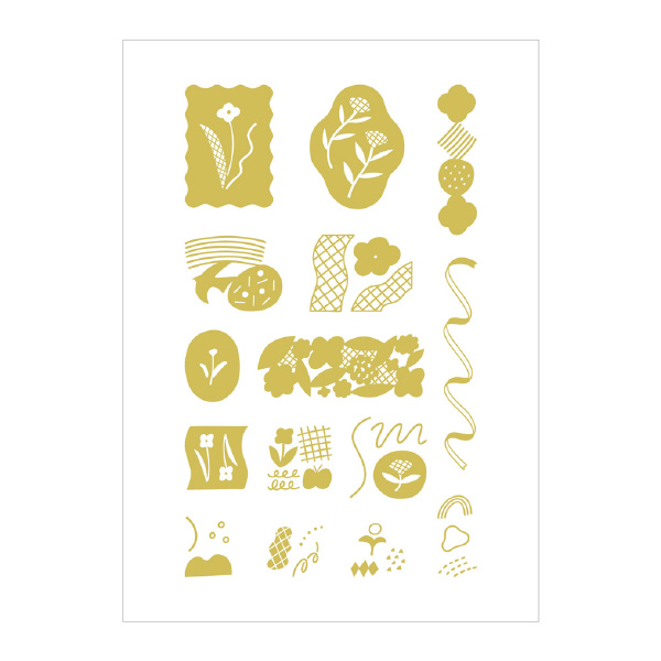 （株）キングジム キッタスペシャル 転写フレークシール キッタフレーク（ハナウタ） KITF003