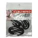 （株）ユタカメイク ゴムネット用フック ゴムネット用フック　６個入　ブラック CGN-FK