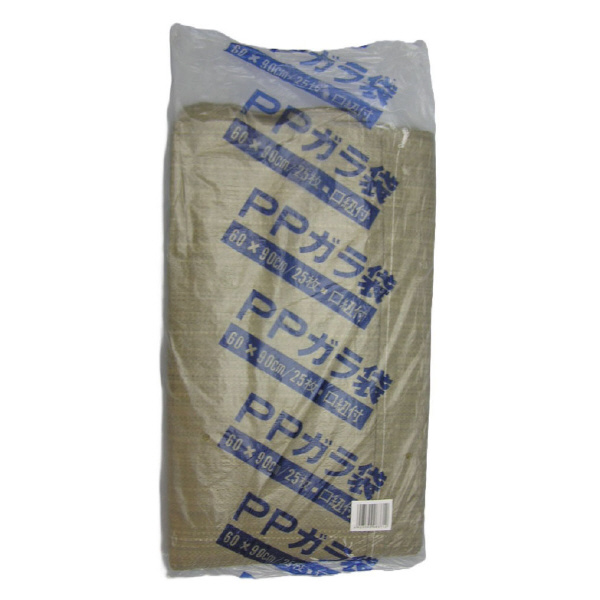 （株）ユタカメイク 雑収集袋 ＰＰガラ袋（口紐付き） W-73