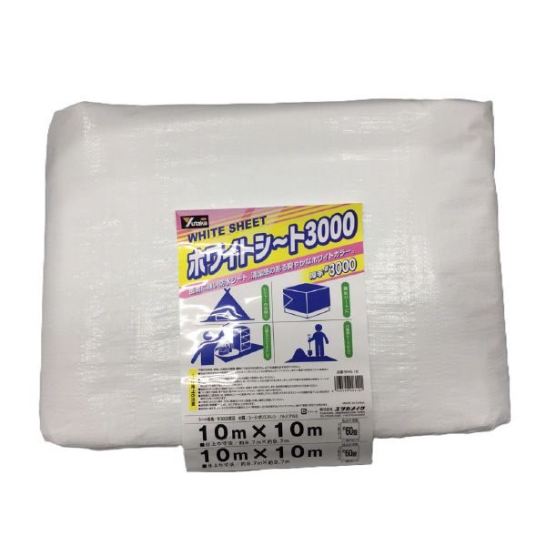 （株）ユタカメイク ホワイトシート #3000 ＃３０００　ホワイトシート（ＷＨＳ） WHS-18