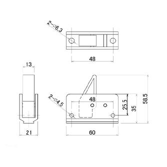 ＴＭＥＨジャパン（株） マルチ取付アンチバック ACA マルチ取付アンチバック ACA-331A