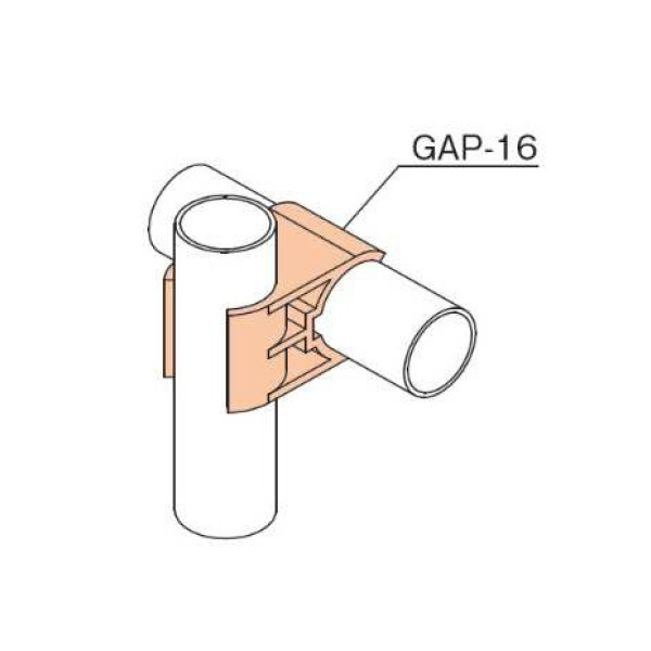 ＴＭＥＨジャパン（株） プラスティックジョイント GAP プラスティックジョイント　ブラック GAP-16-BK