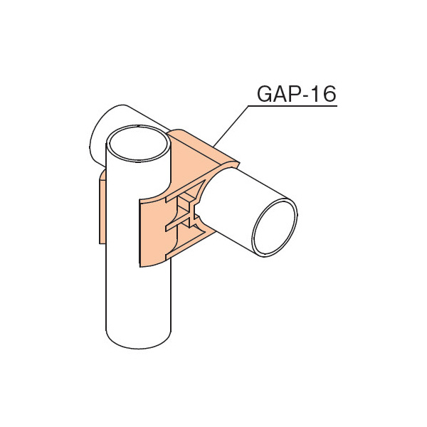 ＴＭＥＨジャパン（株） プラスティックジョイント GAP プラスティックジョイント　ブラック GAP-16-BK