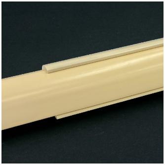 ＴＭＥＨジャパン（株） パイプカバー PC パイプカバー　アイボリー PC-02-3-IV L=3000