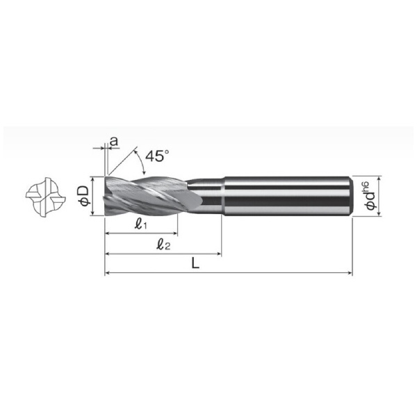 岡﨑精工（株） OKハードコート超硬エンドショートリーマ CERSFM ＯＫハードコート超硬エンドショートリーマ CERSFM0105