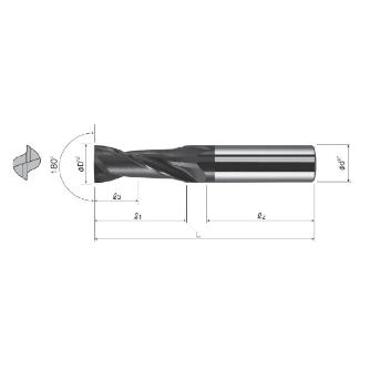 岡﨑精工（株） MCOフラットドリル FDC ＭＣＯフラットドリル FDC165