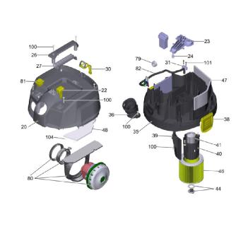 ＹＡＭＡＺＥＮ YKC-22WD用サービスパーツ(修理用部品) ワッシャー YKC-SP104