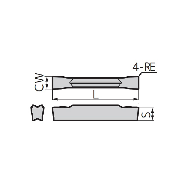 住友電気工業（株） SEC－溝入れバイト インサート GCMN-MG ＳＥＣ－溝入れバイト　インサート GCMN3004-MG AC1135U