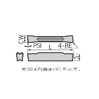 住友電気工業（株） SEC－溝入れバイト インサート GCMR-CG ＳＥＣ－溝入れバイト　インサート GCMR3002-CG-05 AC1135U