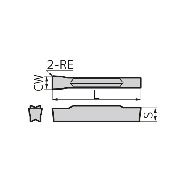 住友電気工業（株） SEC－溝入れバイト インサート GCMN-GF1 ＳＥＣ－溝入れバイト　インサート GCMN3002-GF1 AC1135U