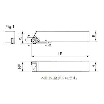 住友電気工業（株） SEC－外径バイト ホルダ SRGC ＳＥＣ－外径バイト　ホルダ SRGCL2525M08