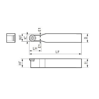 住友電気工業（株） SEC－外径バイト ホルダ SRDC ＳＥＣ－外径バイト　ホルダ SRDCN2525M08